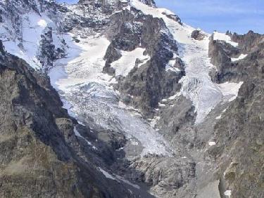 Influence des glaciers sur les paysages de l'Oisans