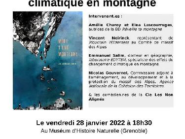 Table ronde « les enjeux du dérèglement climatique en montagne »